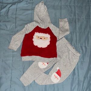 Little Rebels 3T Santa sweatsuit